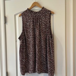 Torrid Leopard Print Blouse